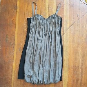 Alexander Wang Crepe Bubble Bodycon dress